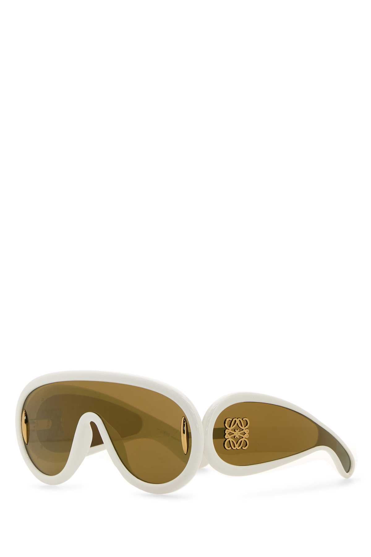 Loewe Unisex White Acetate Sunglasses LOEWE