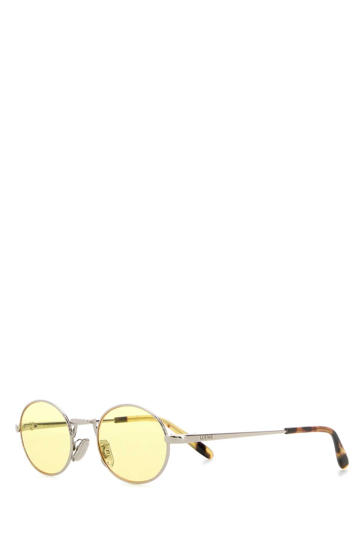 Loewe Unisex Silver Metal Sunglasses LOEWE