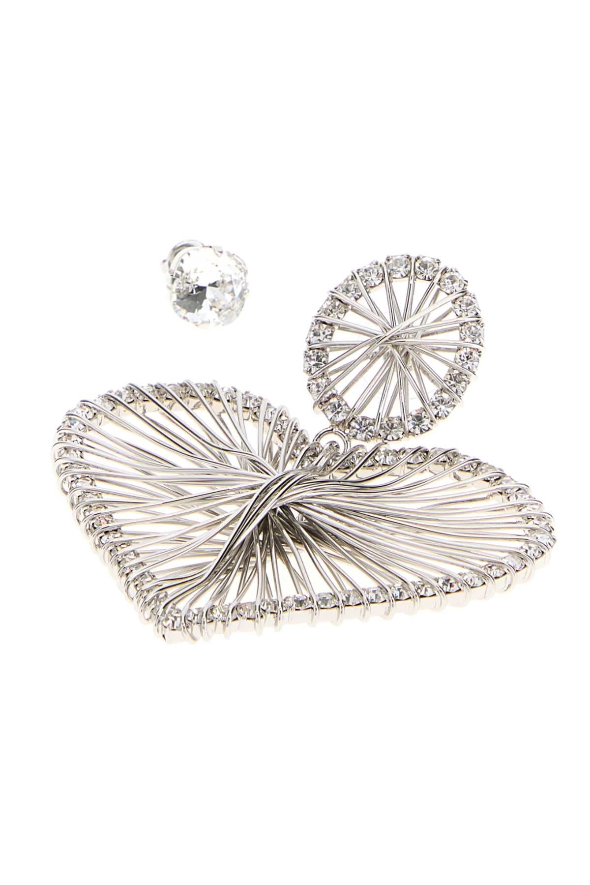 Isabel Marant Women Silver Metal Earrings ISABEL MARANT