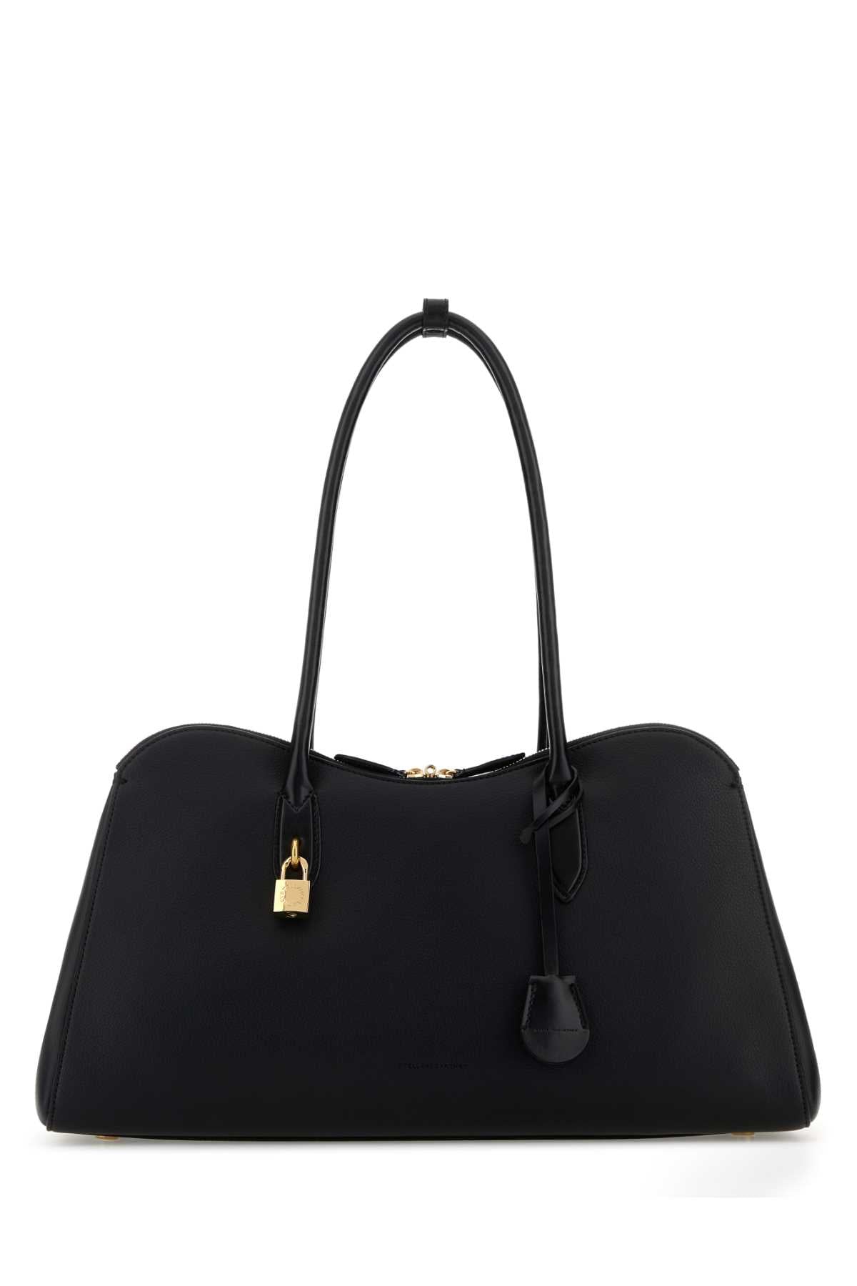 Stella Mccartney Women Black Synthetic Leather Ryder Shopping Bag STELLA MCCARTNEY