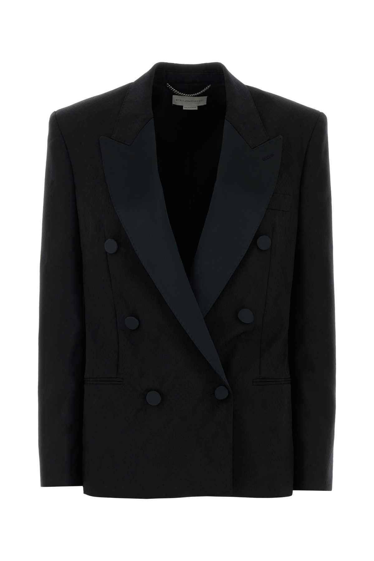 Stella Mccartney Women Black Wool Blazer STELLA MCCARTNEY