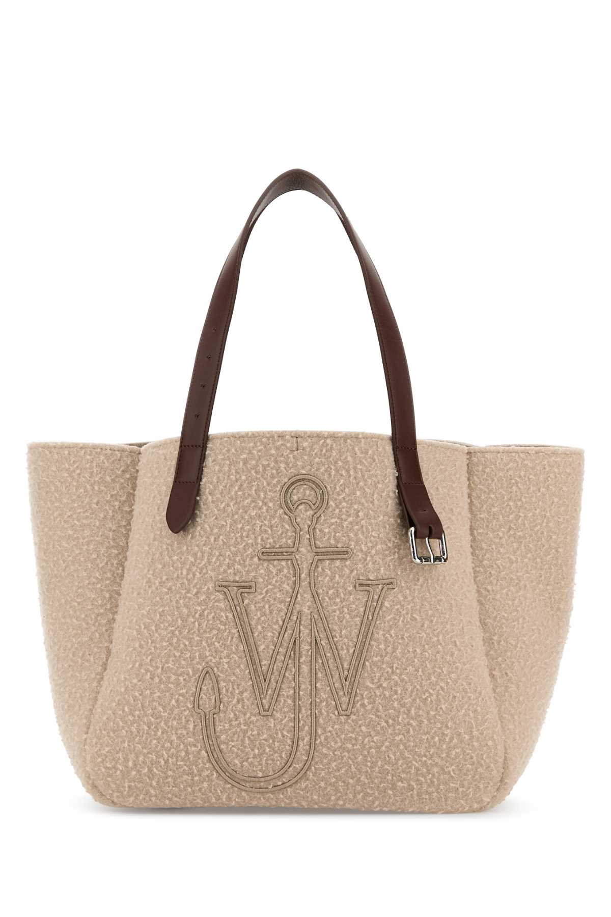 Jw Anderson Women Beige Fabric Belt Shopping Bag J.W. ANDERSON