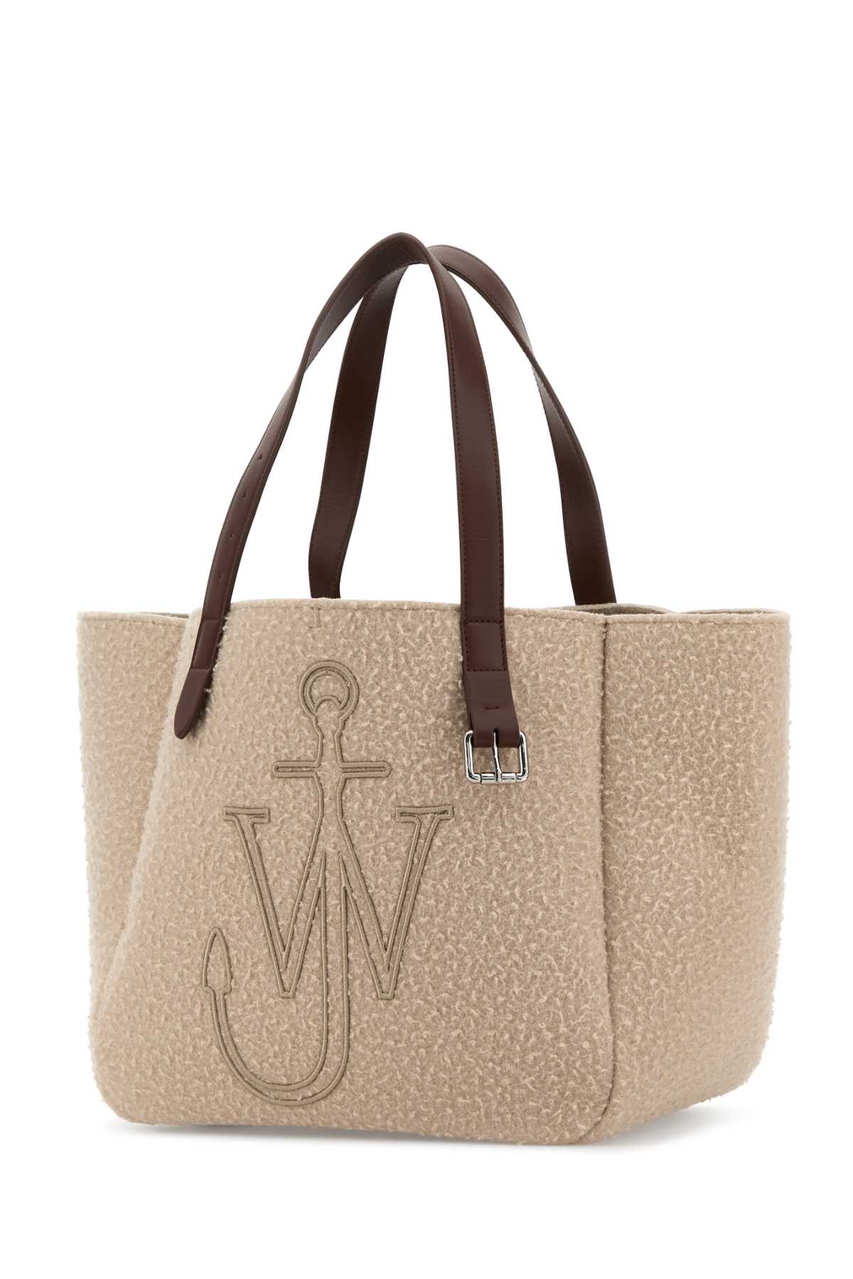 Jw Anderson Women Beige Fabric Belt Shopping Bag J.W. ANDERSON