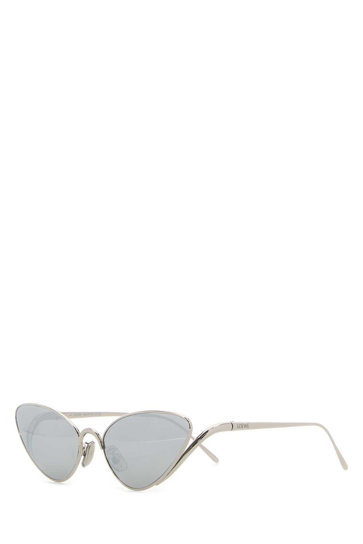 Loewe Women Silver Metal Sunglasses LOEWE