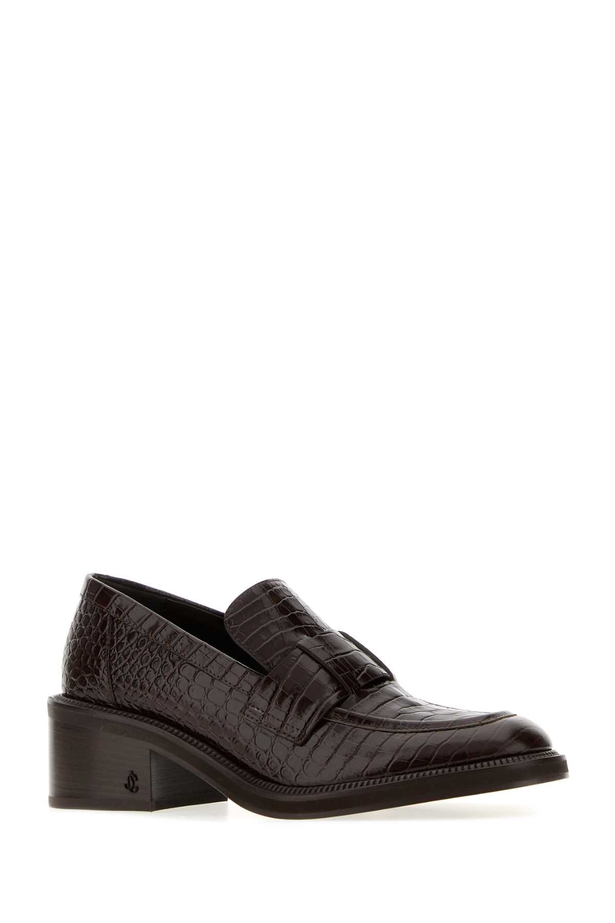 Jimmy Choo Women Chocolate Leather Tylor 60 Pumps JIMMY CHOO