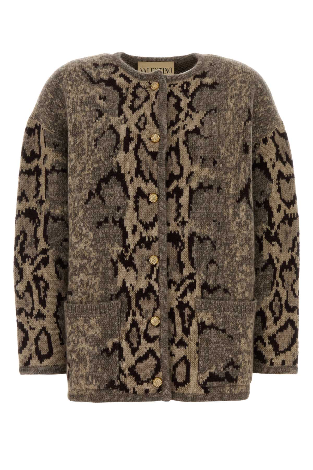 Valentino Garavani Women Embroidered Cashmere Cardigan VALENTINO GARAVANI