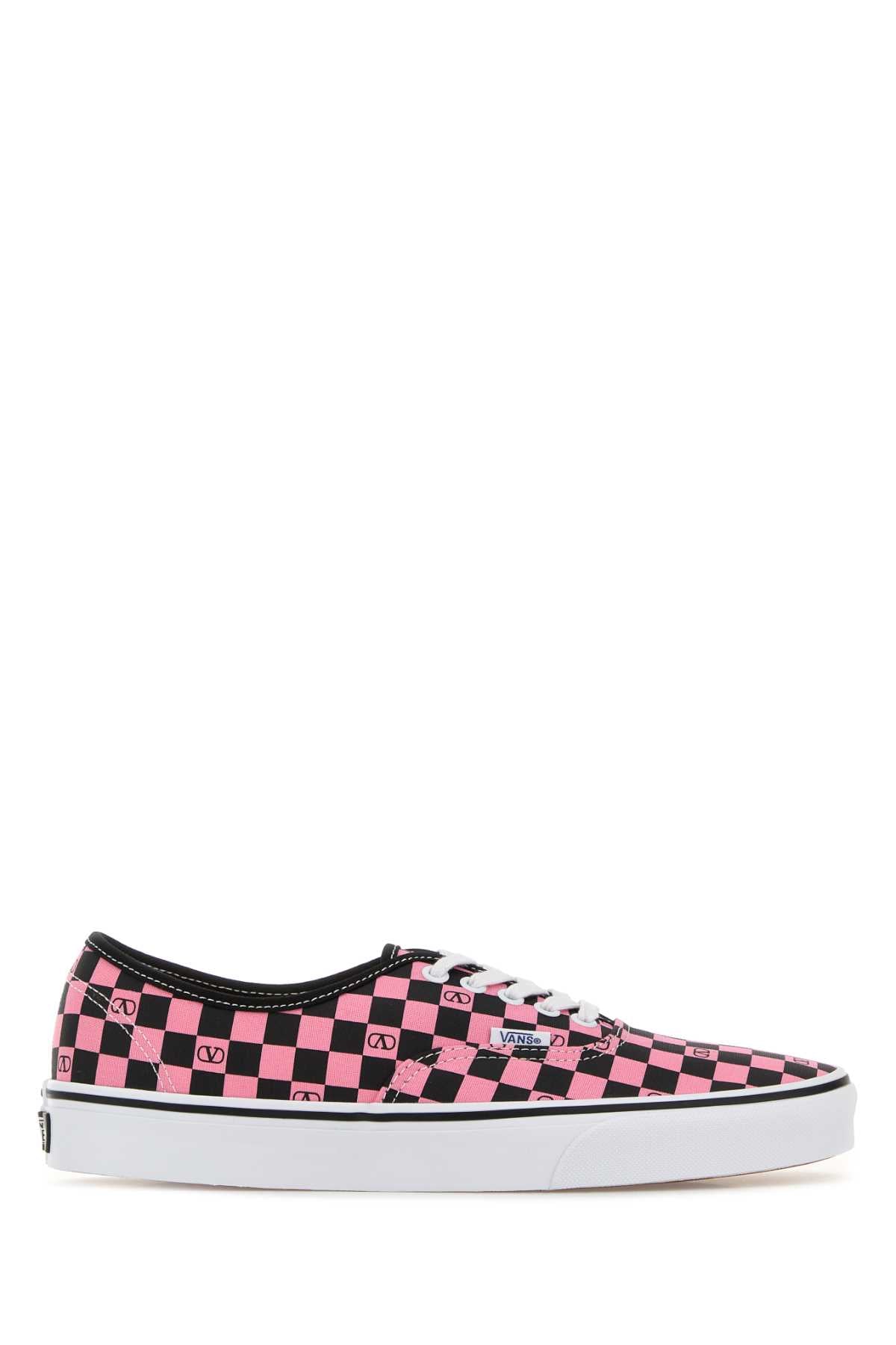Valentino Garavani Men Printed Canvas Valentino Garavani X Vans Sneakers VALENTINO GARAVANI