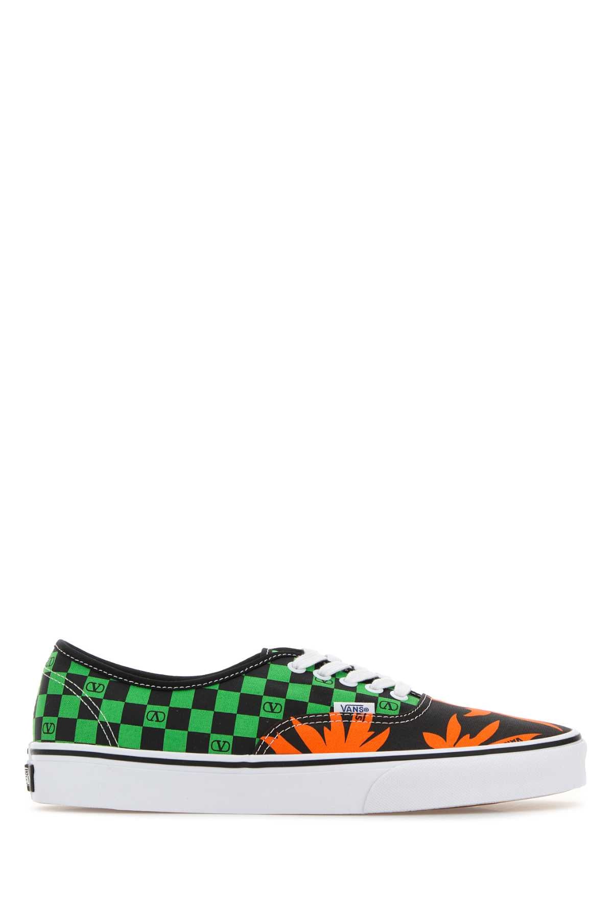 Valentino Garavani Men Printed Canvas Valentino Garavani X Vans Sneakers VALENTINO GARAVANI