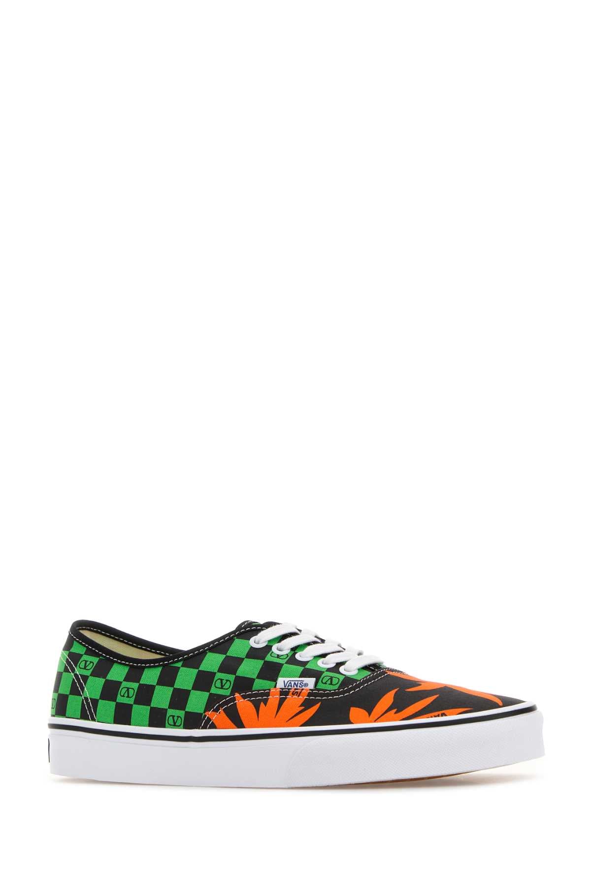 Valentino Garavani Men Printed Canvas Valentino Garavani X Vans Sneakers VALENTINO GARAVANI