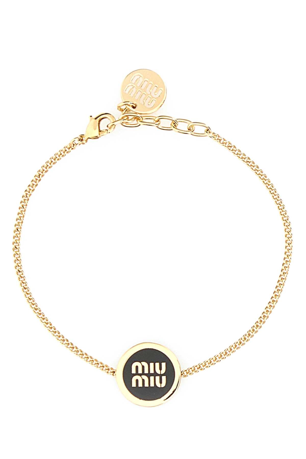 Miu Miu Women Gold Metal Bracelet MIU MIU