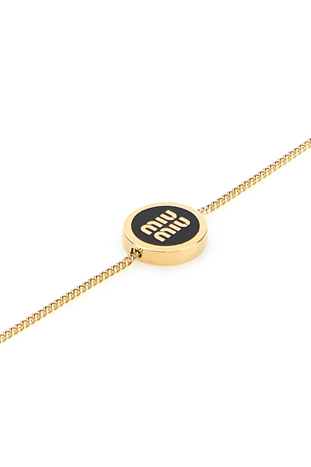 Miu Miu Women Gold Metal Bracelet MIU MIU
