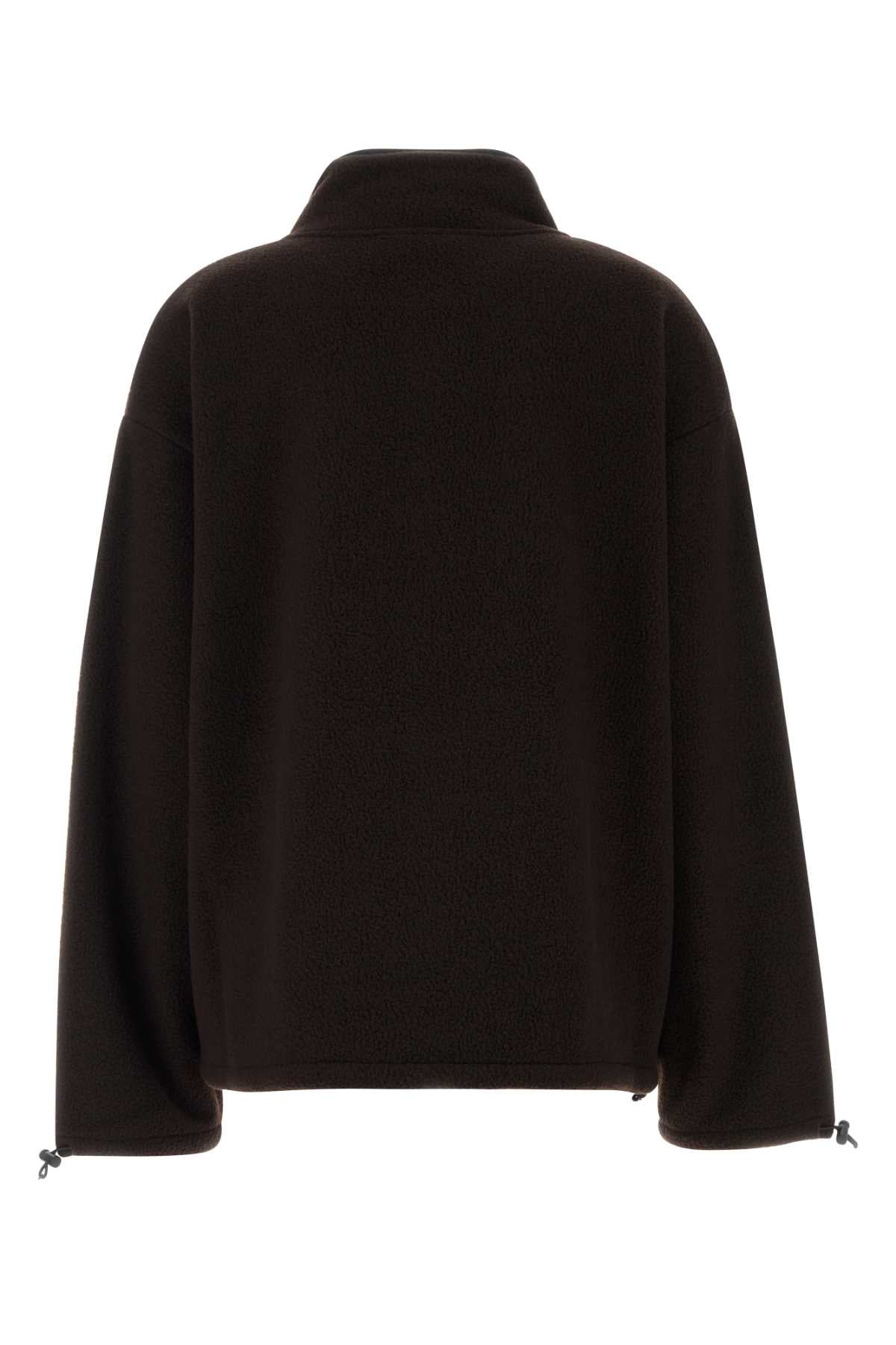 Miu Miu Women Brown Pile Jacket MIU MIU