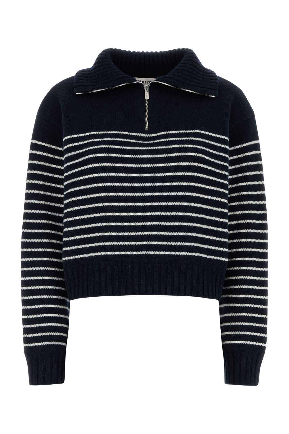 Miu Miu Women Embroidered Cashmere Sweater