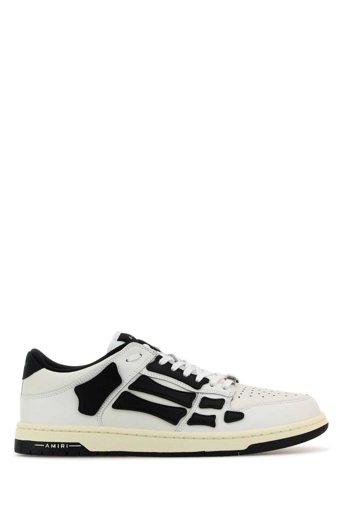 Amiri Men Tow-Tone Leather Skel Sneakers AMIRI