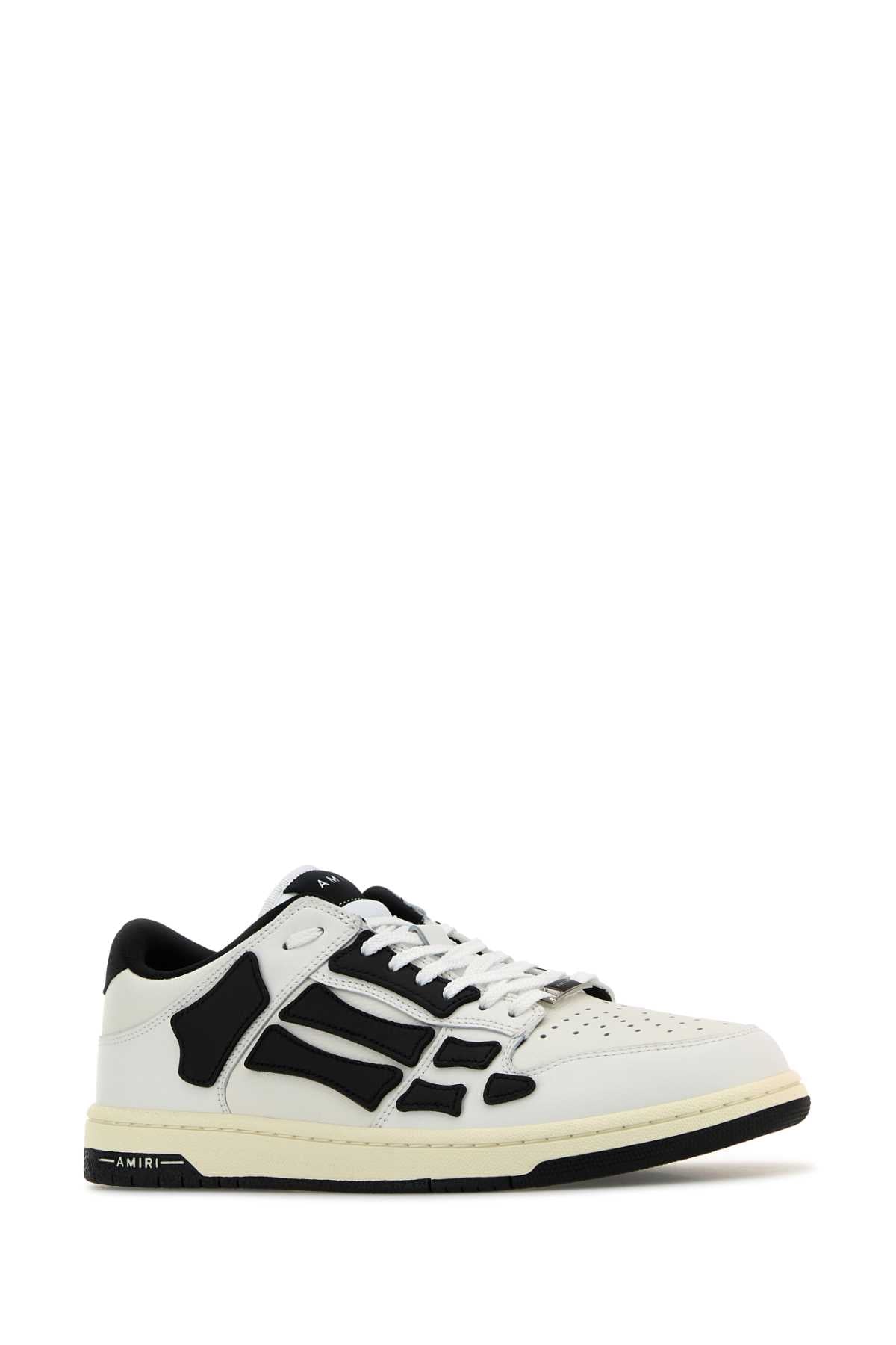 Amiri Men Tow-Tone Leather Skel Sneakers AMIRI