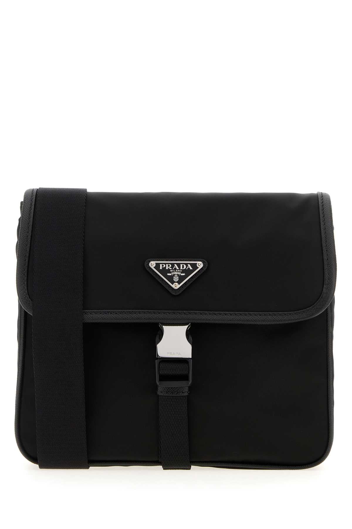 Prada Men Black Re-Nylon Crossbody Bag PRADA