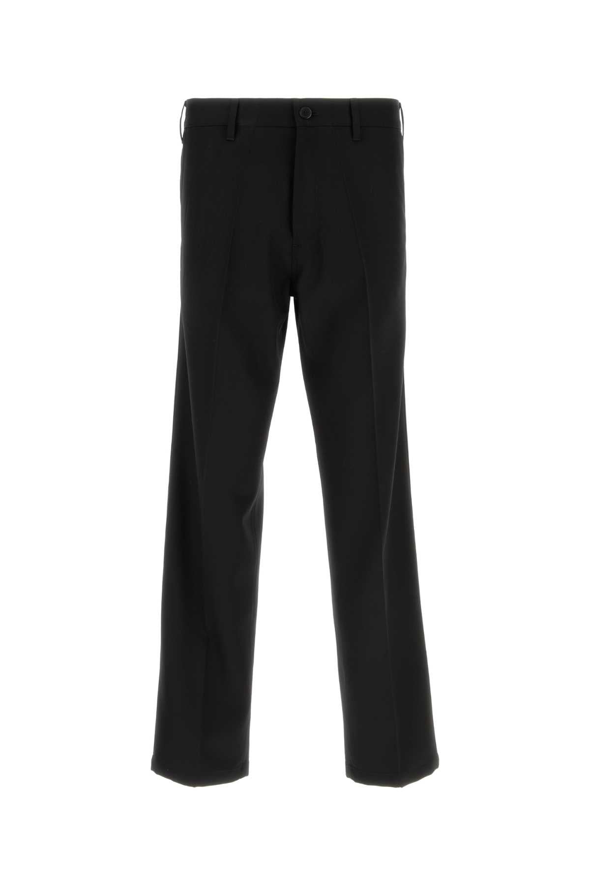 Prada Men Black Gabardine Pant PRADA