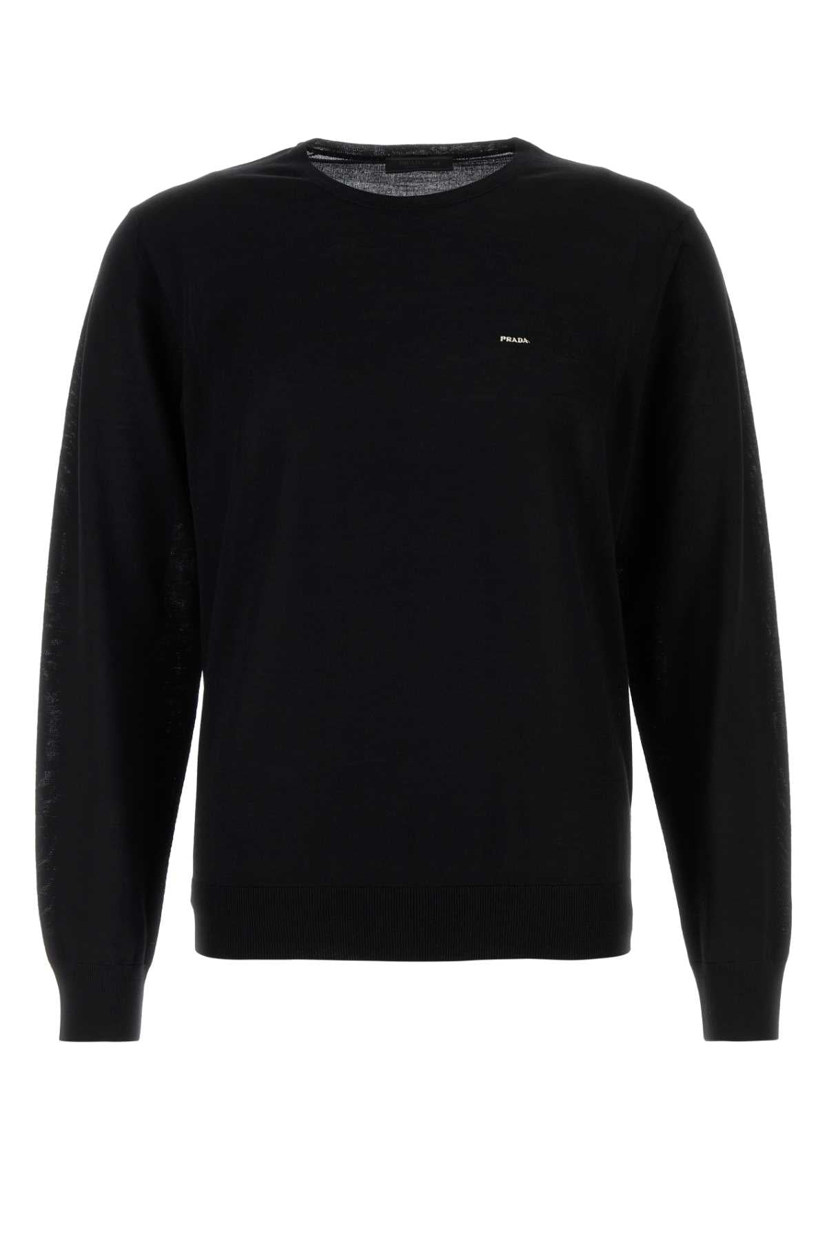Prada Men Black Wool Sweater PRADA