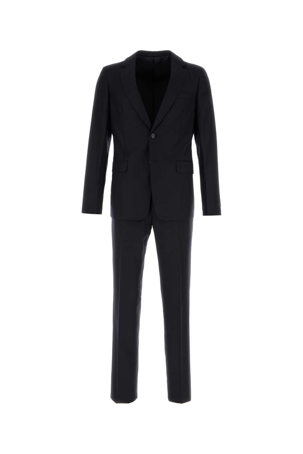 Prada Men Embroidered Wool Blend Suit PRADA