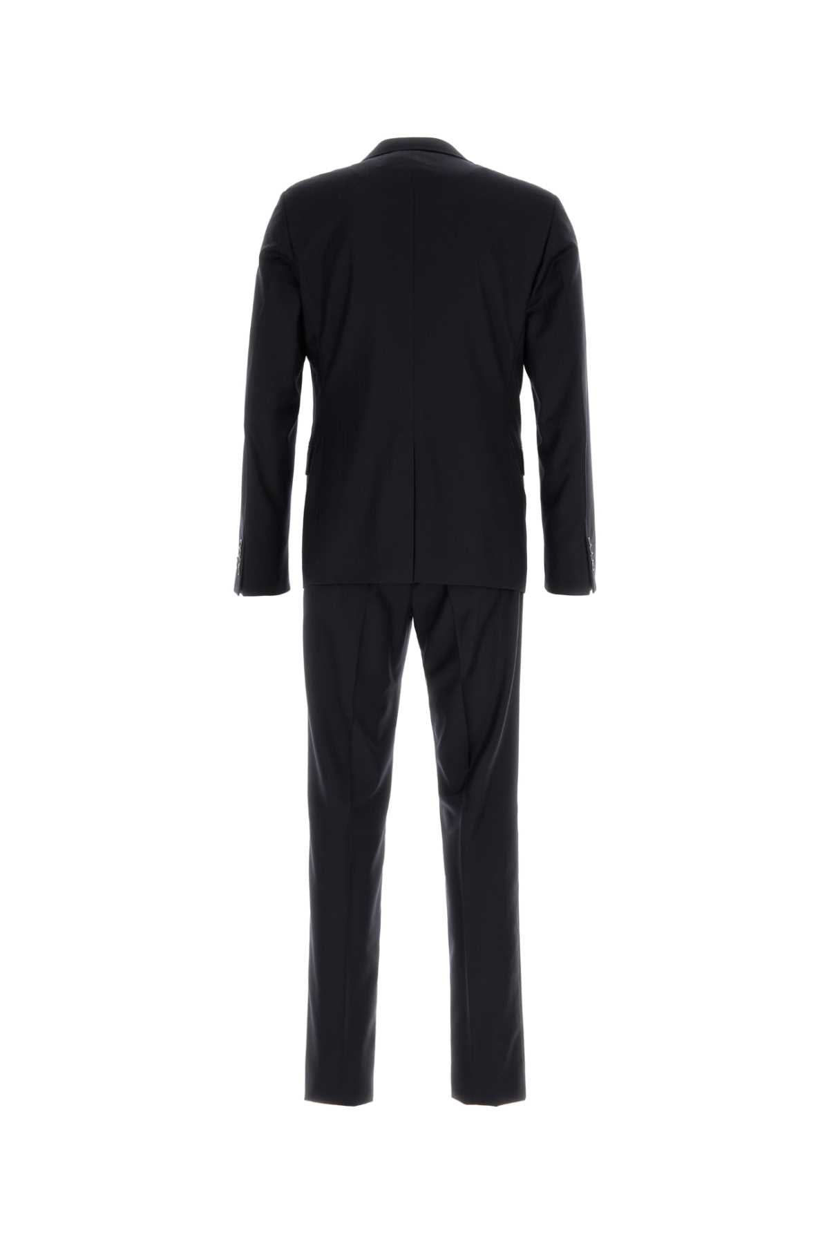 Prada Men Embroidered Wool Blend Suit PRADA