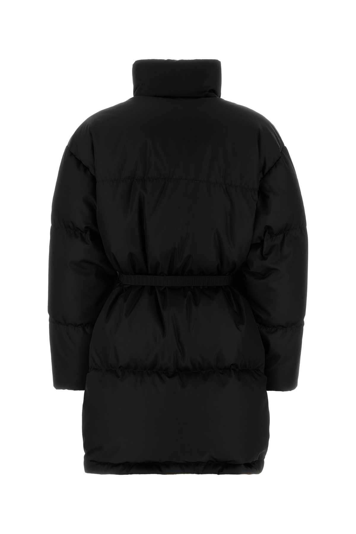 Prada Women Black Re-Nylon Down Jacket PRADA