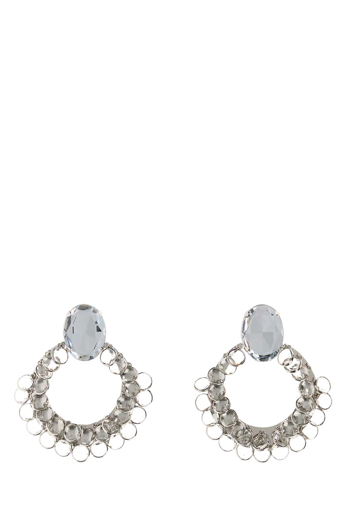 Givenchy Women Embellished Metal Broken Chandelier Earrings GIVENCHY