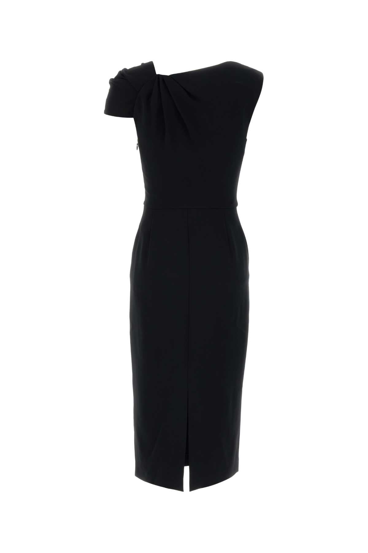 Givenchy Women Black Stretch Cady Dress GIVENCHY
