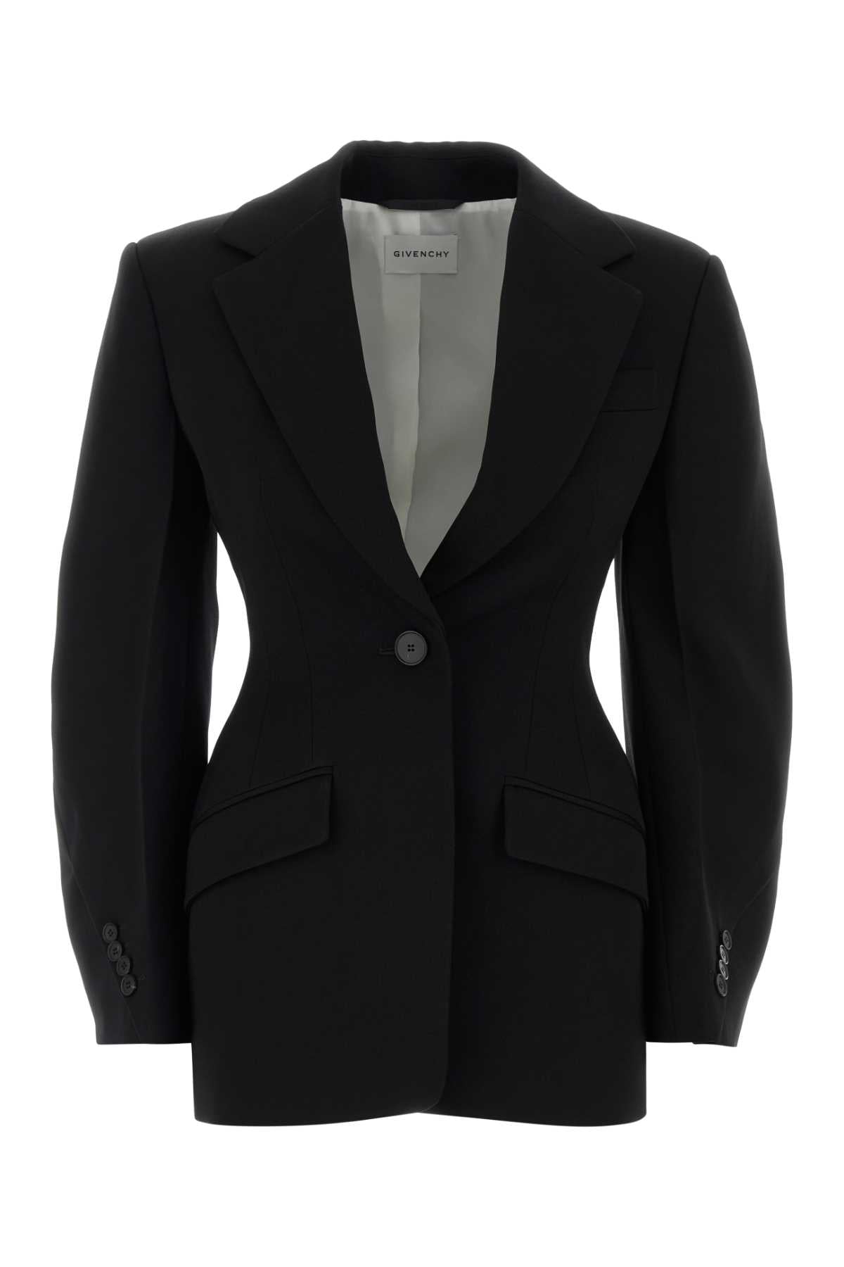 Givenchy Women Black Wool Blazer GIVENCHY