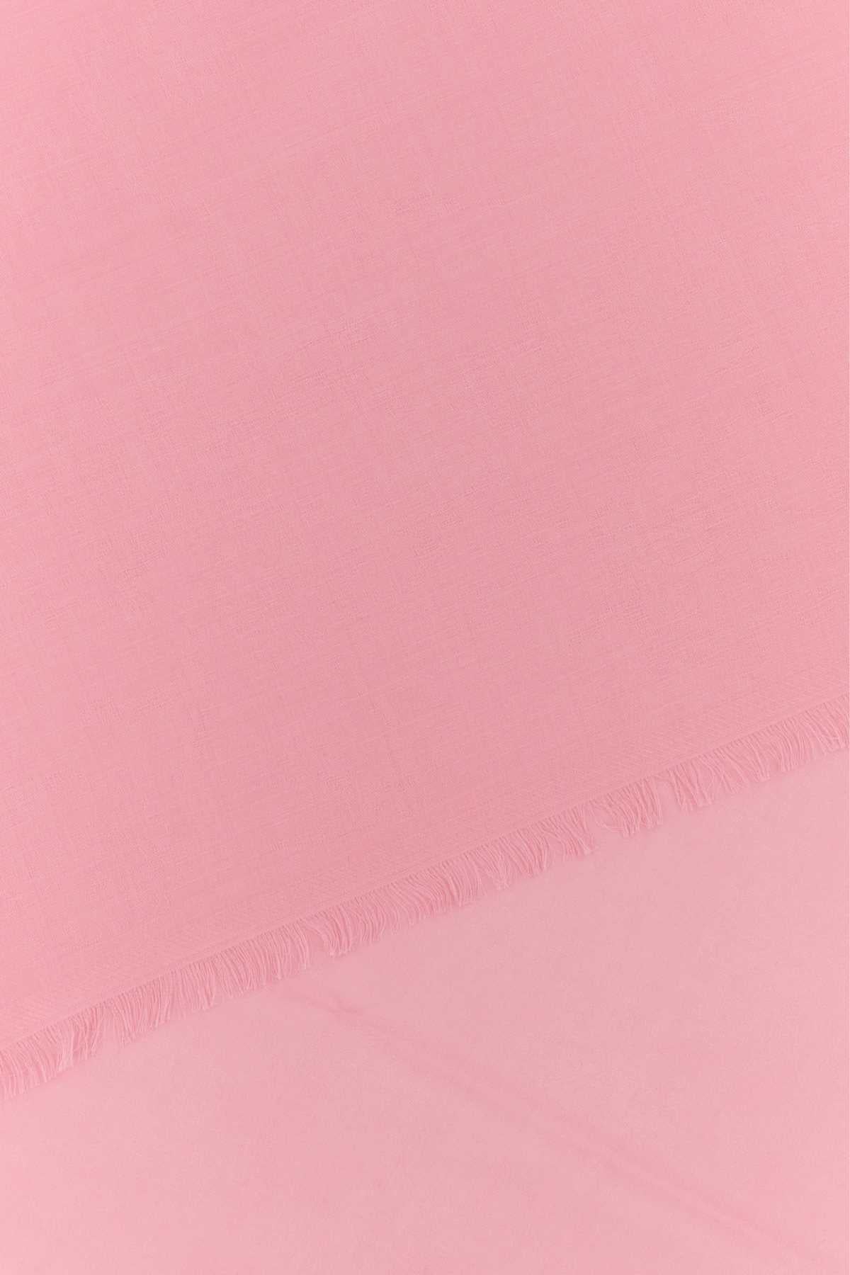 Alexander Mcqueen Women Pink Wool Blend Foulard ALEXANDER MCQUEEN