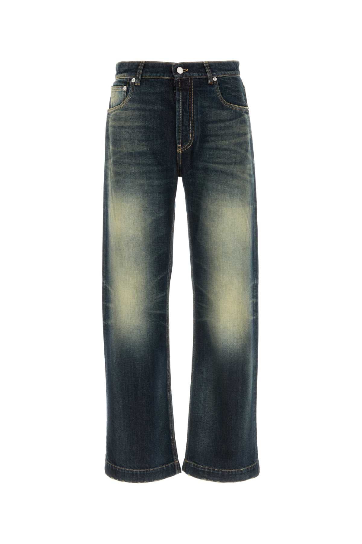 Alexander Mcqueen Men Denim Jeans ALEXANDER MCQUEEN