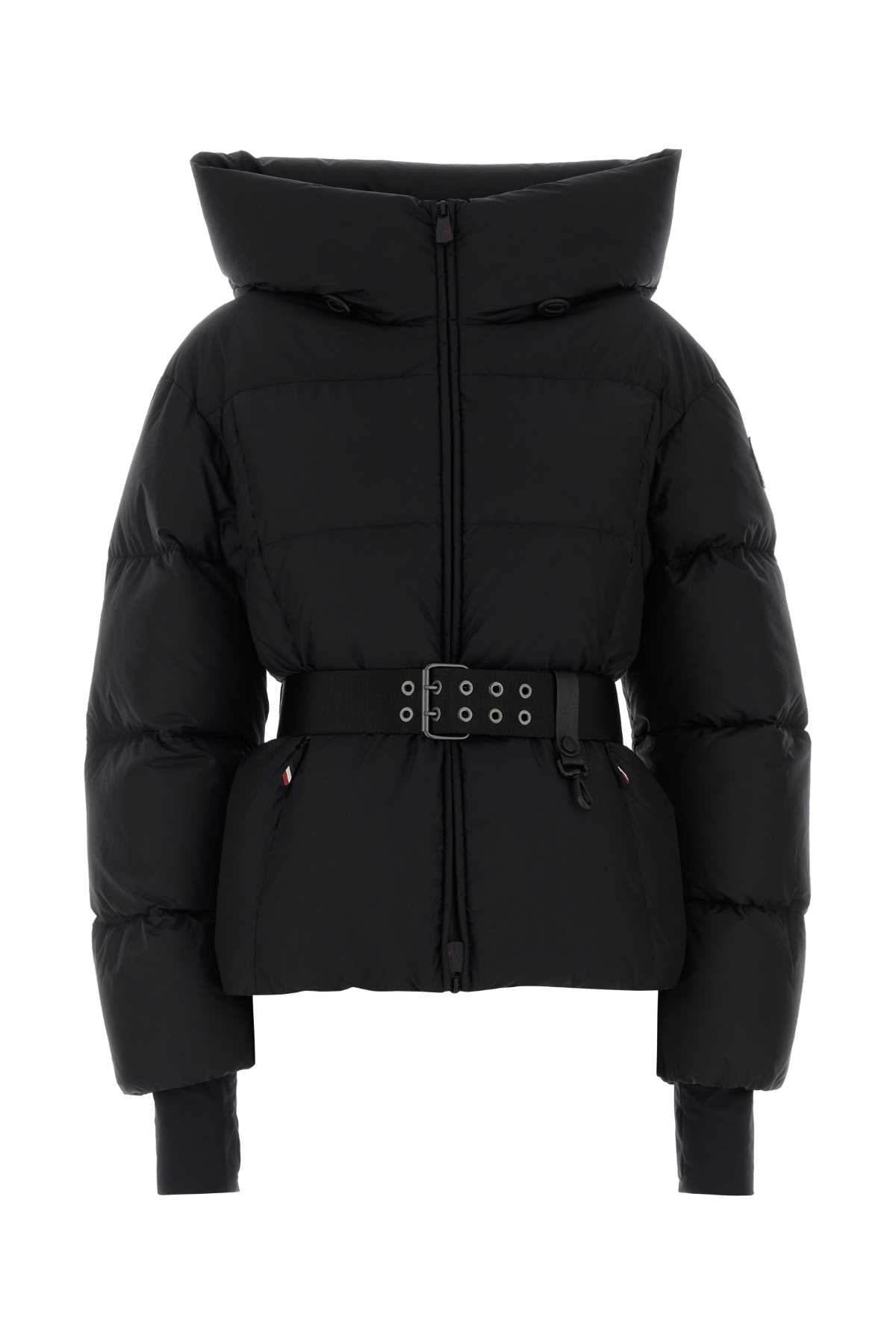 Moncler Grenoble Women Black Nylon Nesene Down Jacket