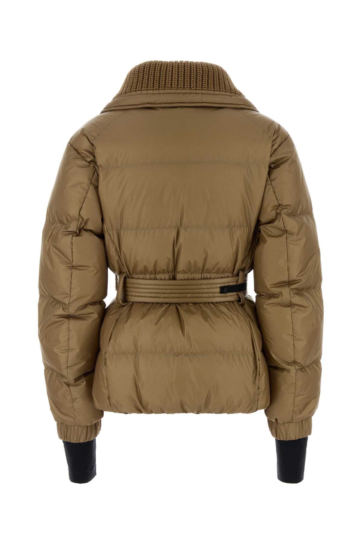 Moncler Grenoble Women Biscuit  Nylon Batailleuse Down Jacket MONCLER GRENOBLE