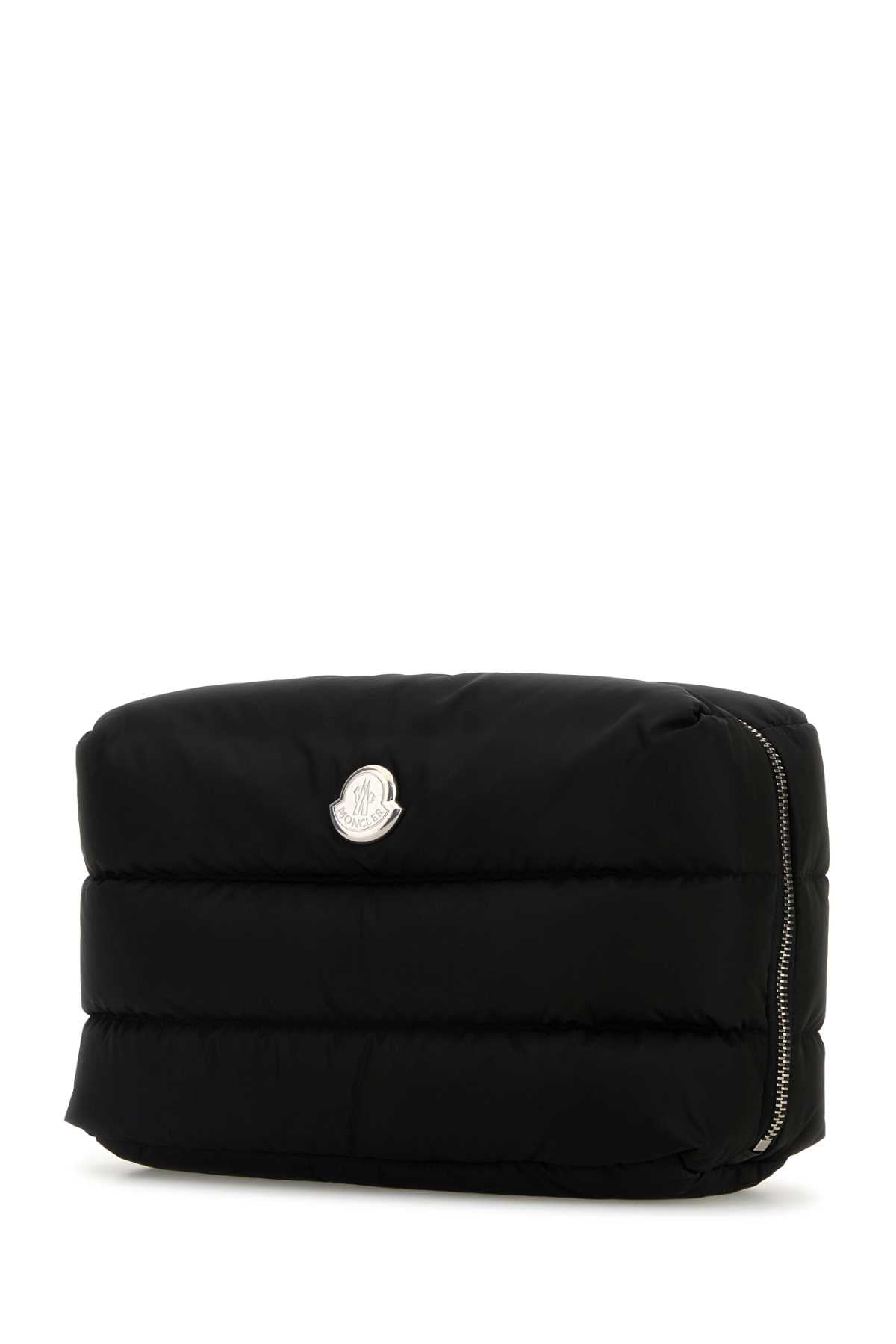 Moncler Women Black Fabric Caradoc Beauty Case MONCLER