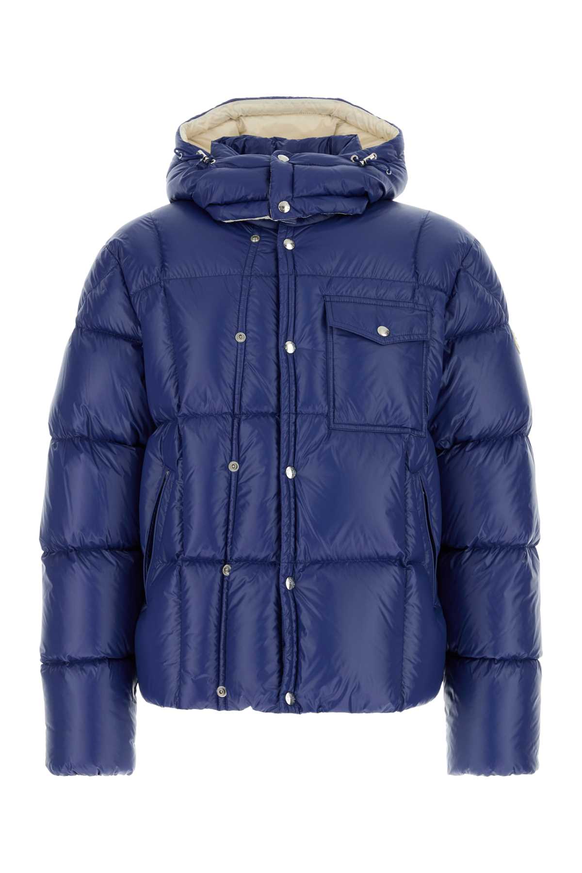 Moncler Men Blue Nylon Serfanto Down Jacket
