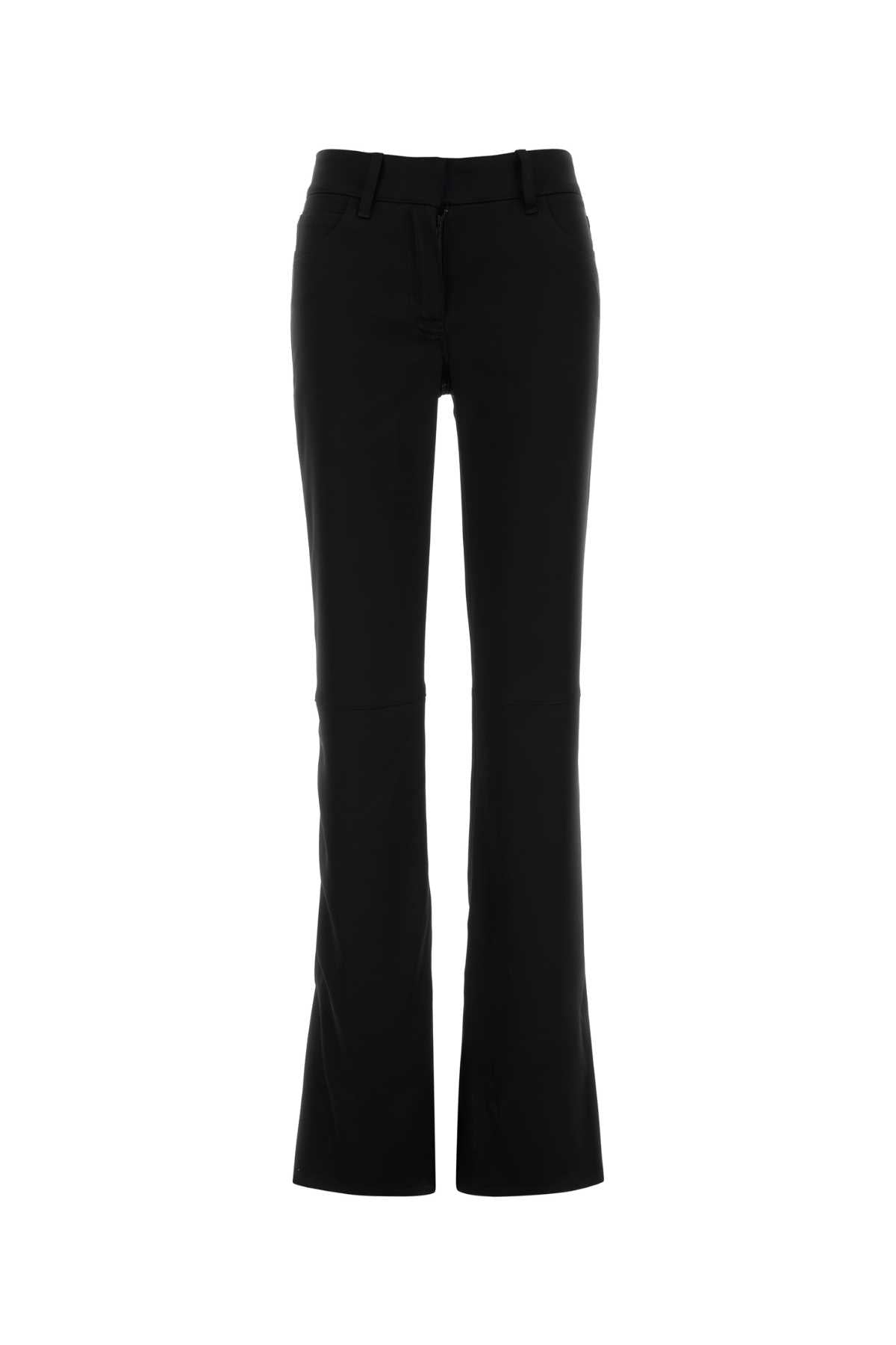 Courreges Women Black Satin Pant COURREGES