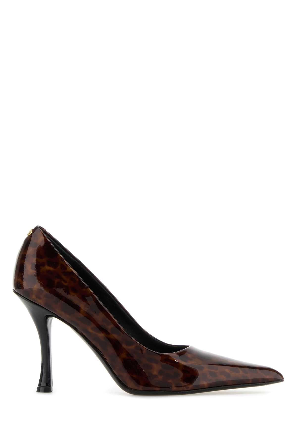 Salvatore Ferragamo Women Printed Leather Elydea Pumps FERRAGAMO