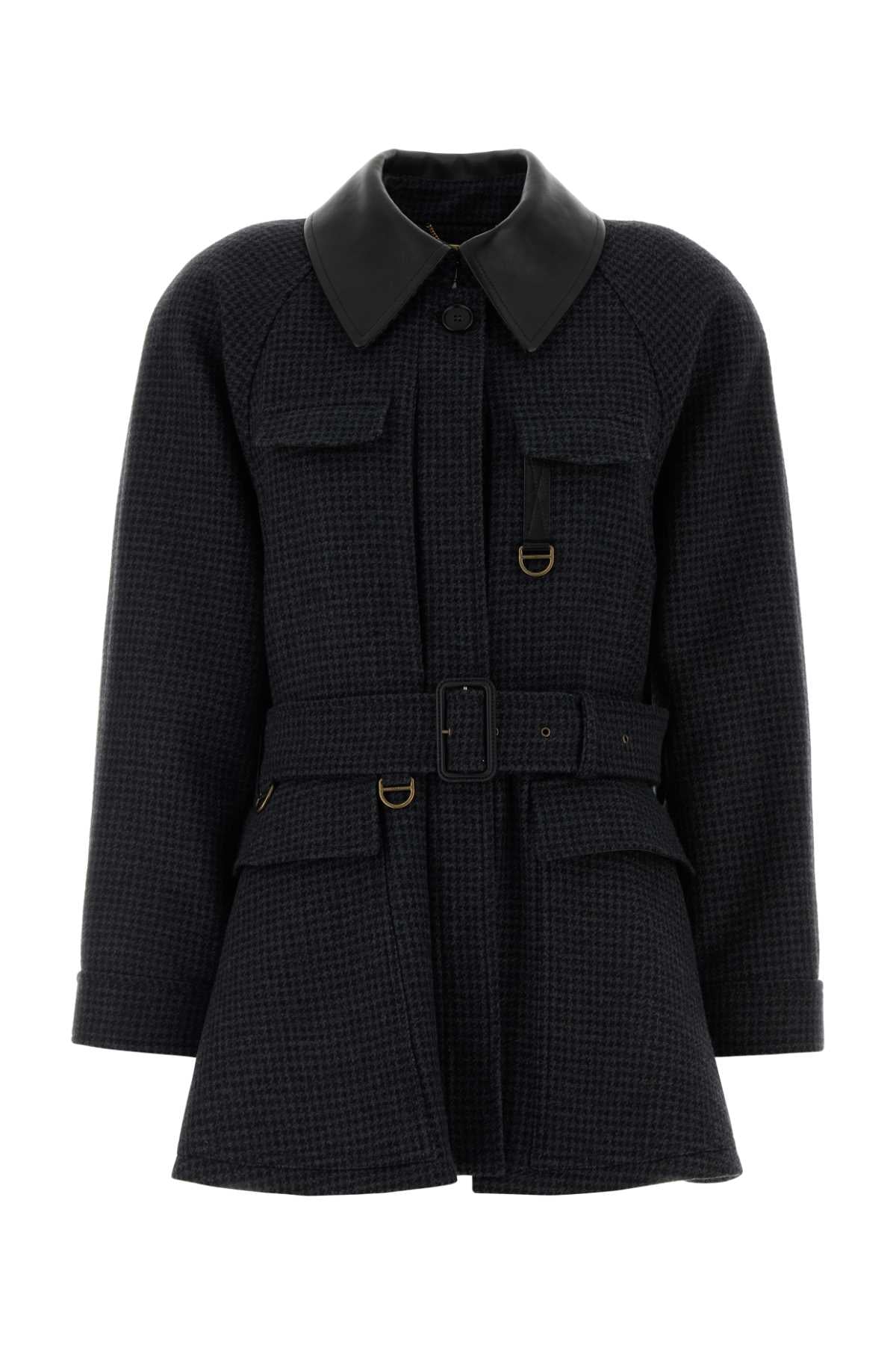 Chloe Women Embroidered Wool Coat CHLOE