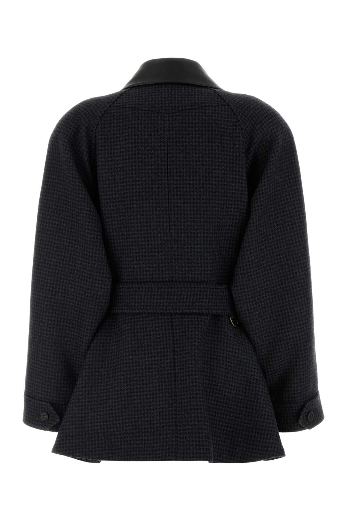 Chloe Women Embroidered Wool Coat CHLOE