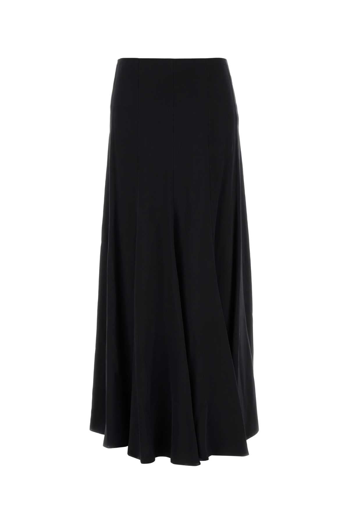 Chloe Women Black Satin Skirt CHLOE