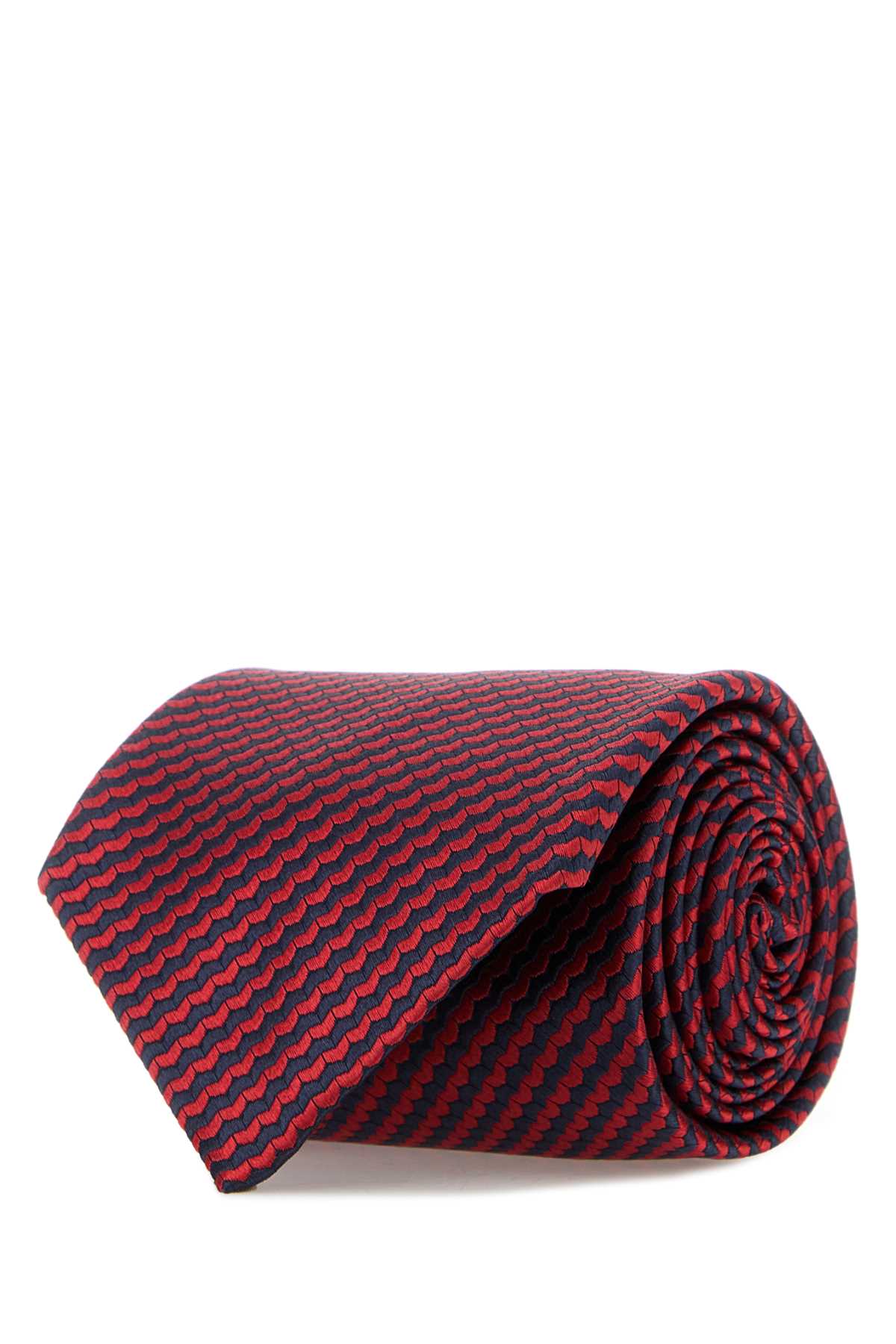 Brioni Men Embroidered Silk Tie BRIONI