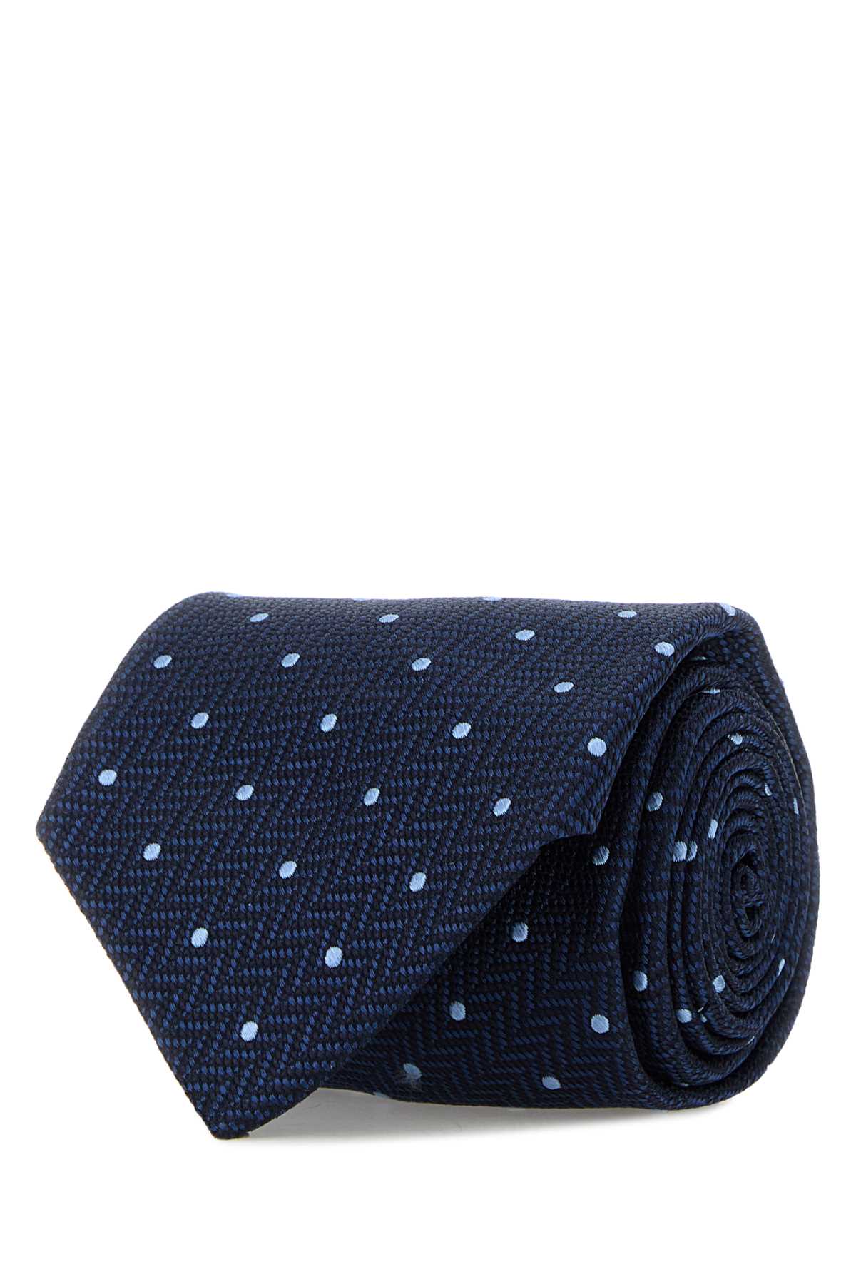 Brioni Men Embroidered Silk Tie BRIONI