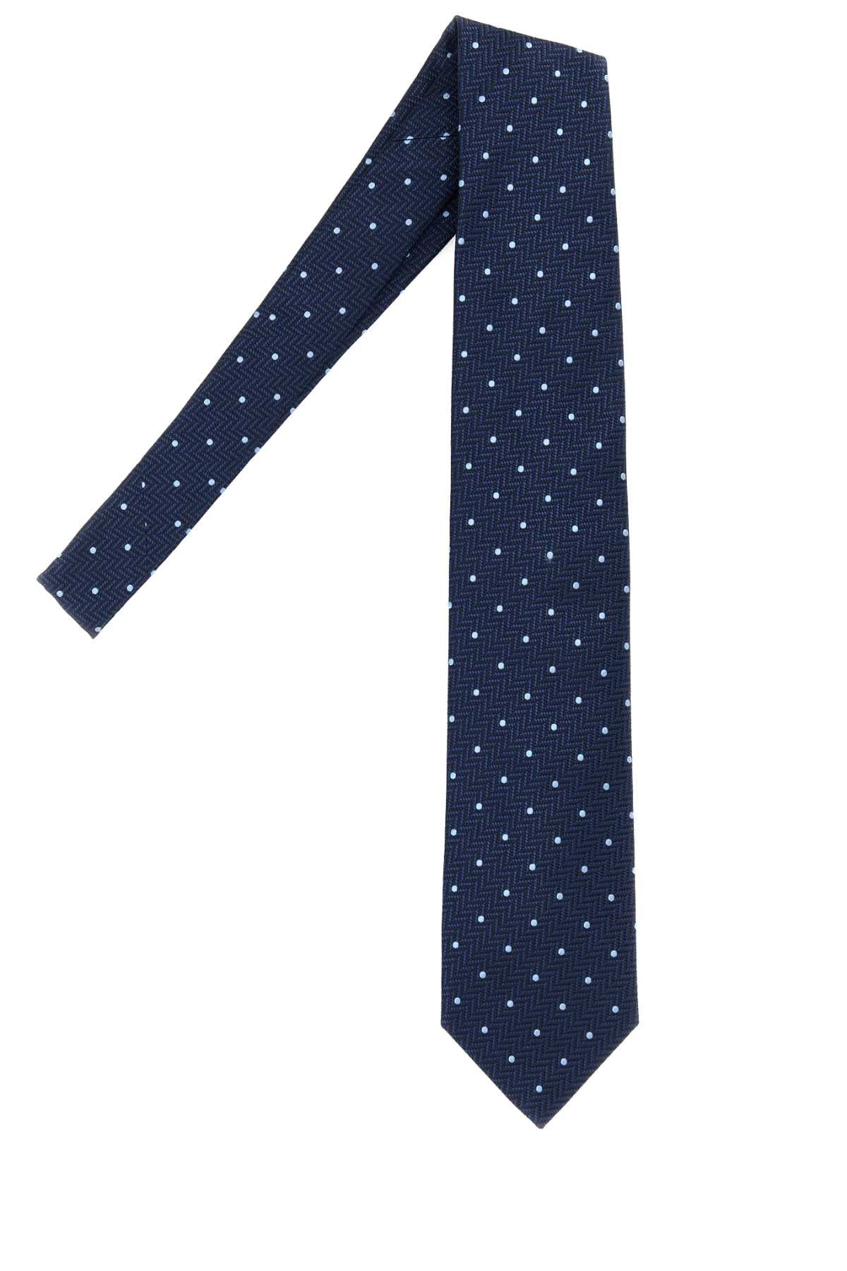 Brioni Men Embroidered Silk Tie BRIONI