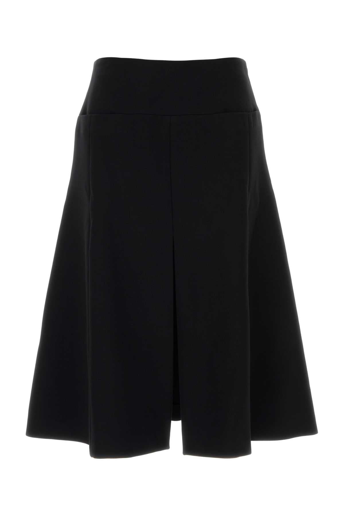 Alaia Women Black Stretch Polyester Blend Skirt ALAIA