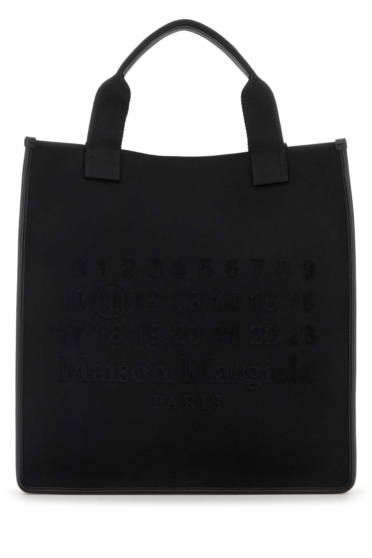 Maison Margiela Women Black Canvas Shopping Bag MAISON MARGIELA