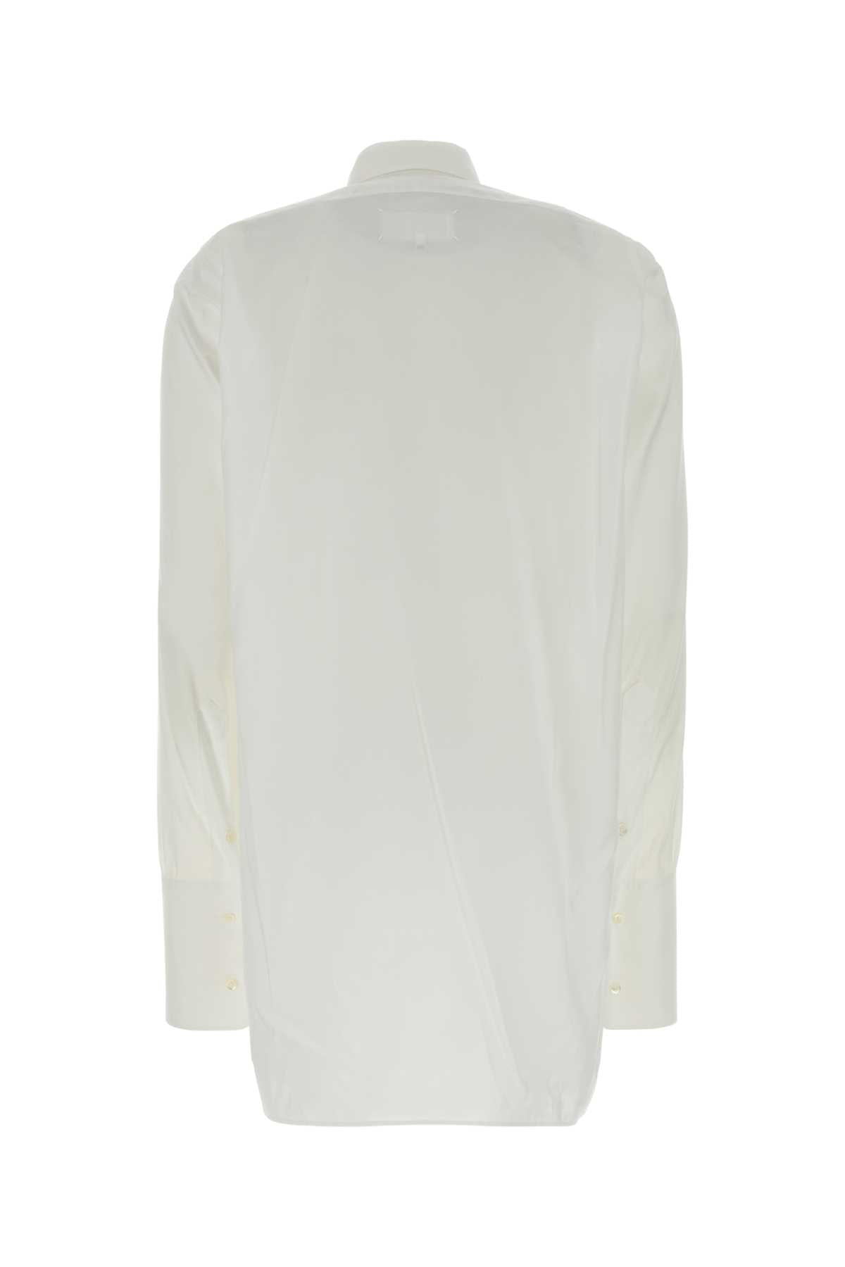 Maison Margiela Women White Oxford Shirt MAISON MARGIELA