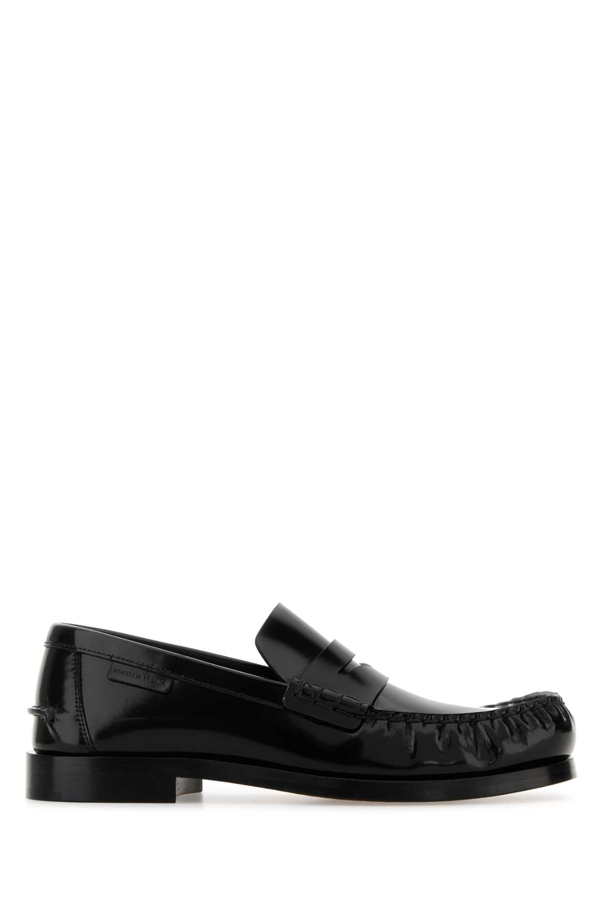 Bottega Veneta Women Black Leather Truman Loafers BOTTEGA VENETA