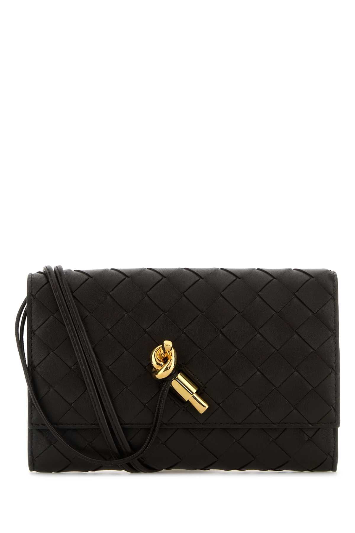 Bottega Veneta Women Chocolate Nappa Leather Andiamo Crossbody Bag BOTTEGA VENETA