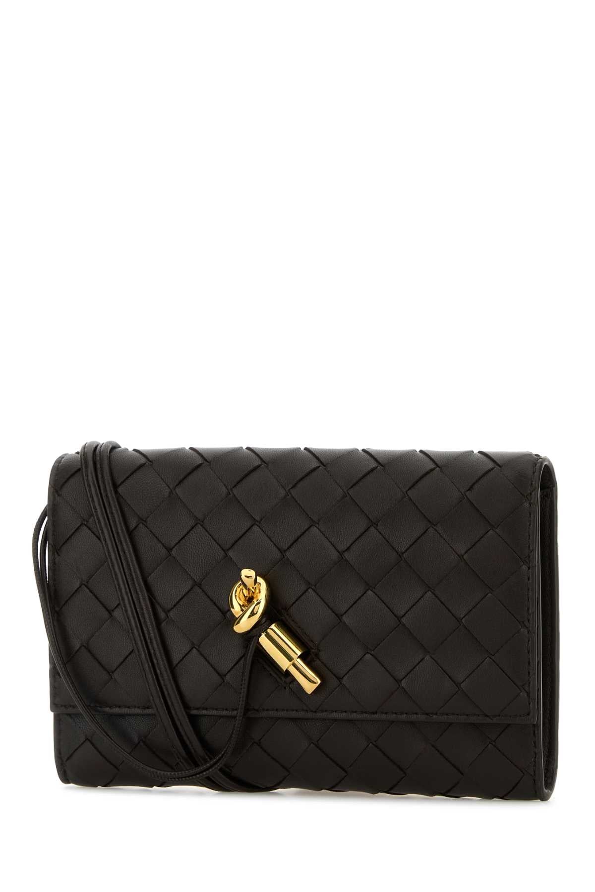 Bottega Veneta Women Chocolate Nappa Leather Andiamo Crossbody Bag BOTTEGA VENETA