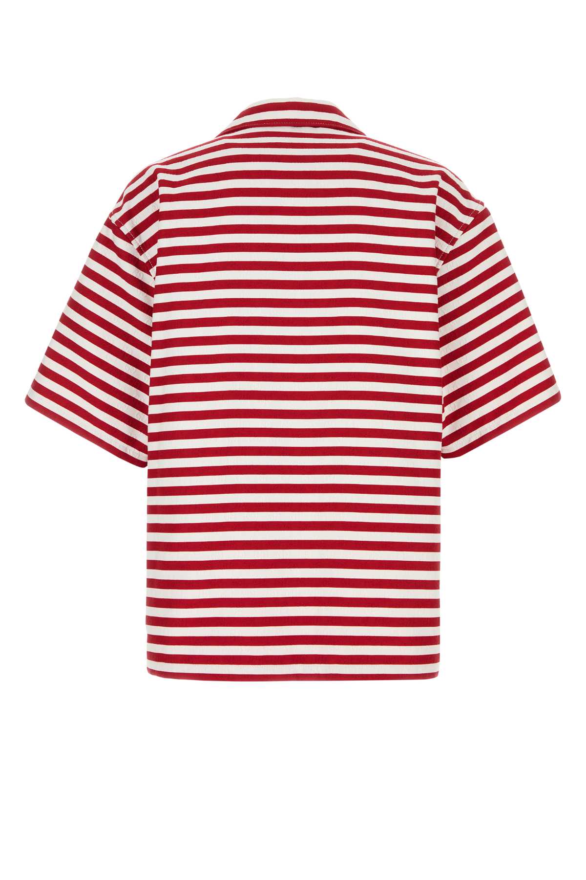 Gucci Men Embroidered Cotton Blend Shirt GUCCI