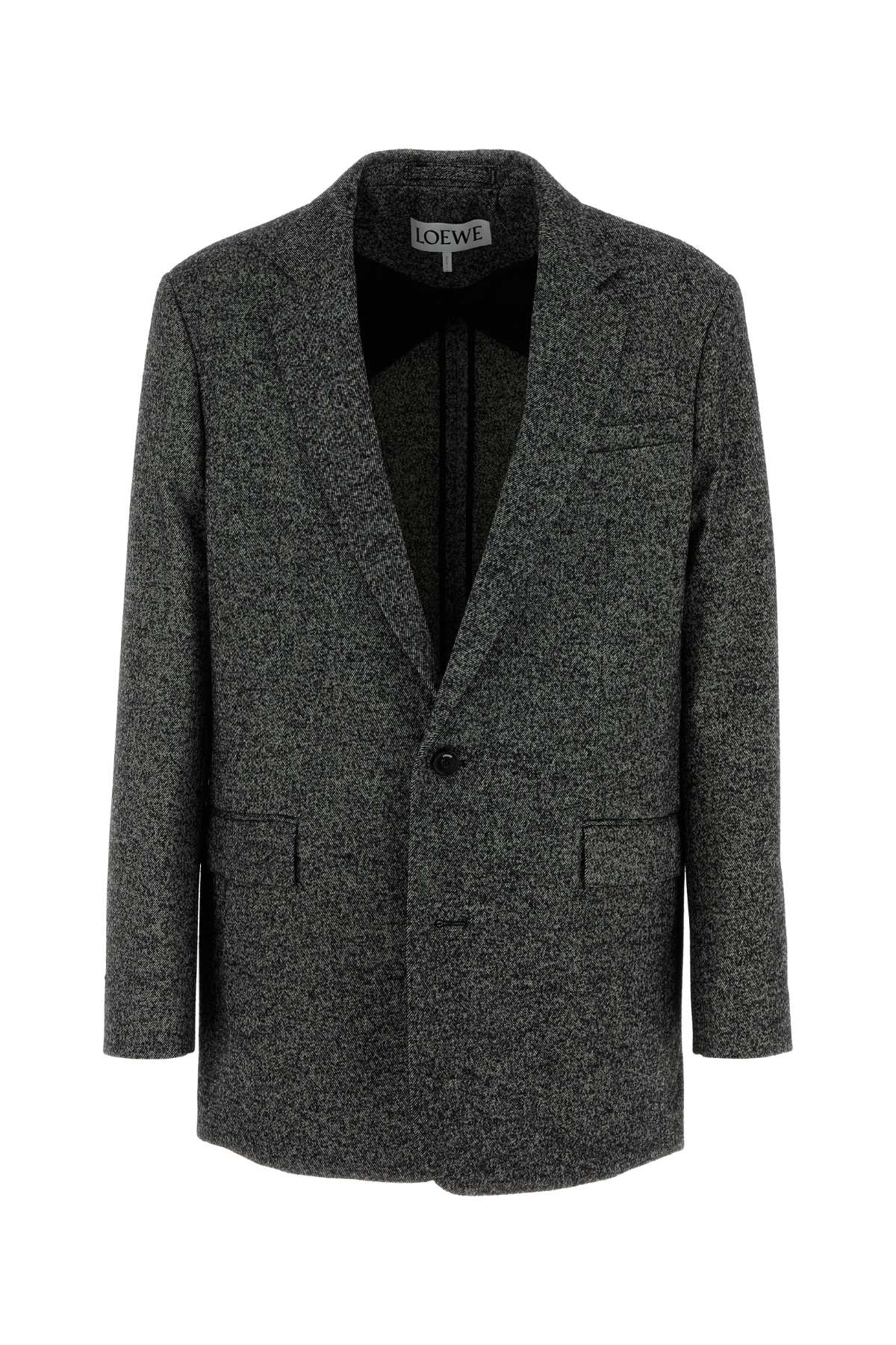 Loewe Men Two-Tone Wool Blend Blazer LOEWE